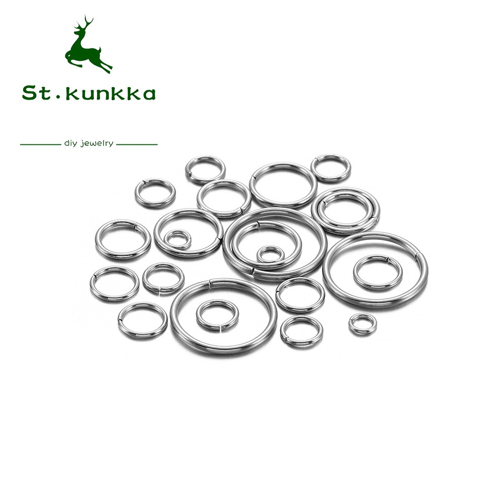 St Kunkka Durable Stainless Steel Single Ring Pcs Pack Shopee