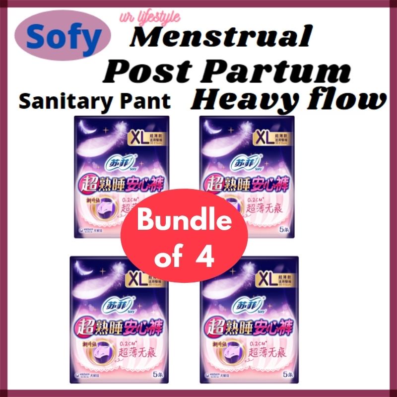 XL size Sofy Sanitary Pants Sanitary Pad Post Partum Feminine Care