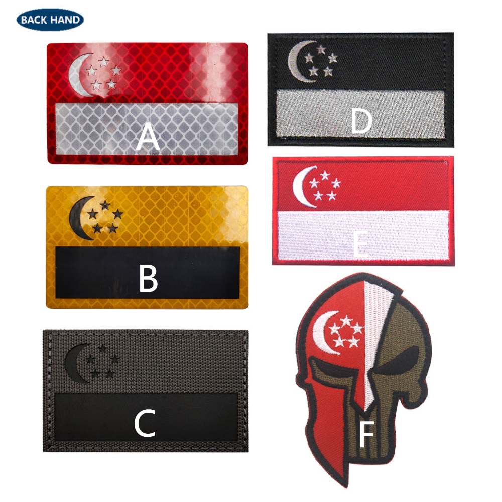 Military Style Chess Patches - Velcro Backed