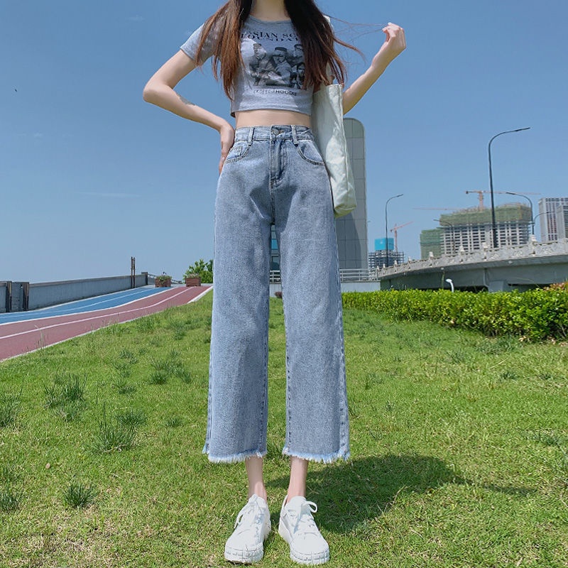 wide leg summer jeans