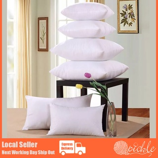 Qpickle Cushion Insert with 7D Fiber Filling Size 30x50 40x40 45x45 50x50 55x55cm 60x60cm 65x65cm Shopee Singapore