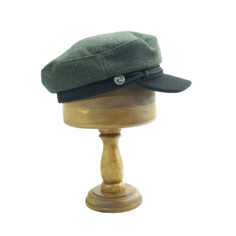 Tuckwoll - Fiddler hat/cap Green & Black (two tones) | Shopee Singapore