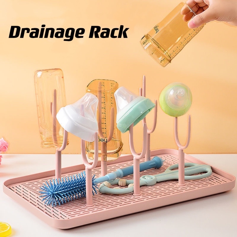 Multifunctional milk bottle, water cup draining rack . Drainage Rack ...