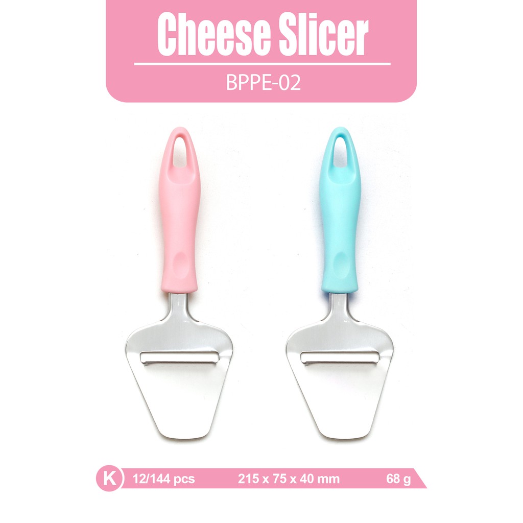 Pemotong Keju Butter Pengiris Keju Peeler Cake Shovel - Gambar 4