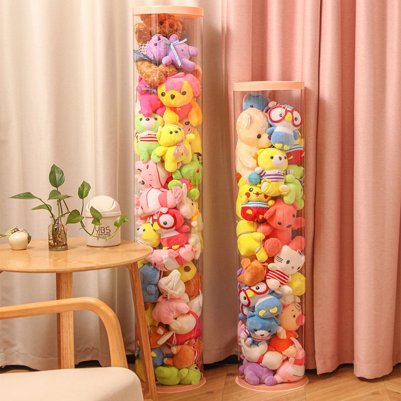 YOUNAL Plush Toy Doll Muppet Mounted Enlarged Doll Storage Bucket