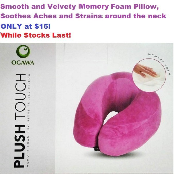 Ogawa memory shop foam travel pillow