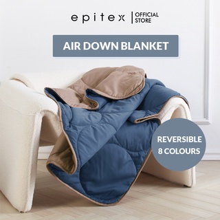 Epitex Air Down Reversable Blanket | Comforter | Duvet | Soft | Single Size | Soft and Comfortable | With Bag included