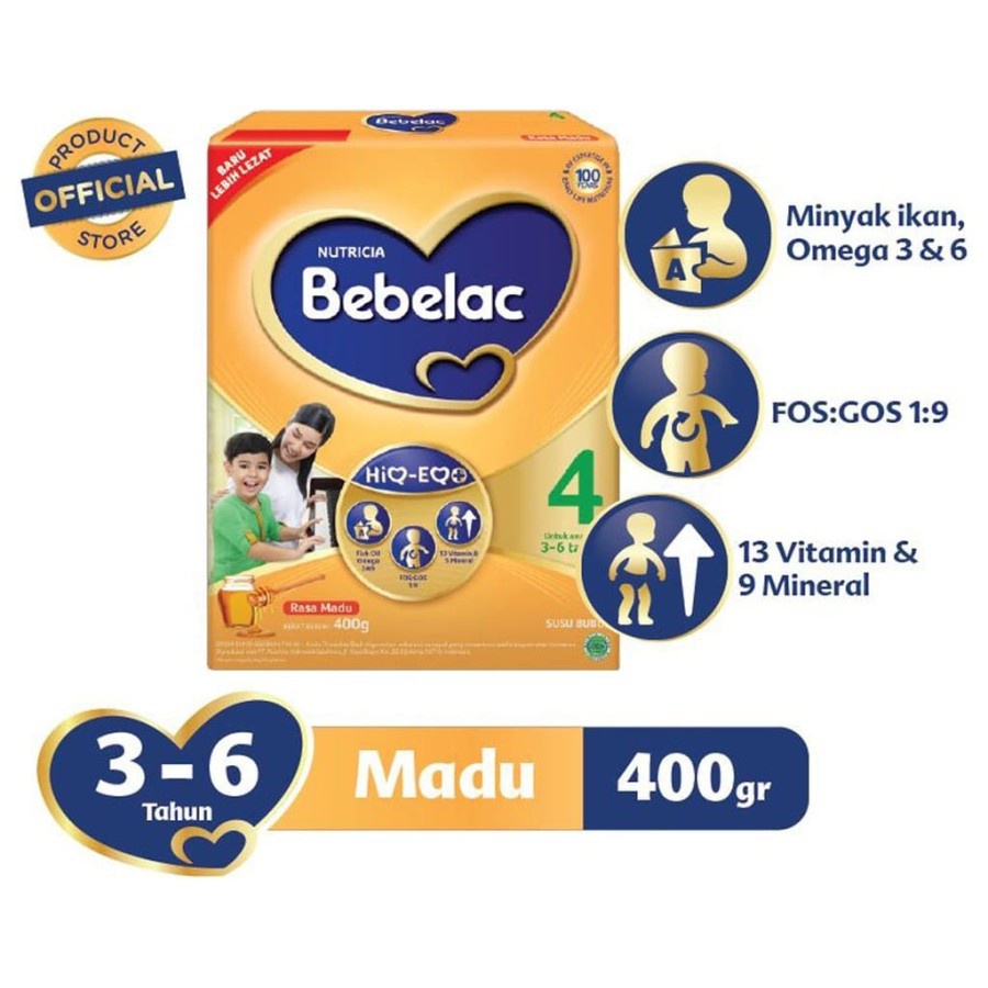 Bebelac 4 Madu 400Gr