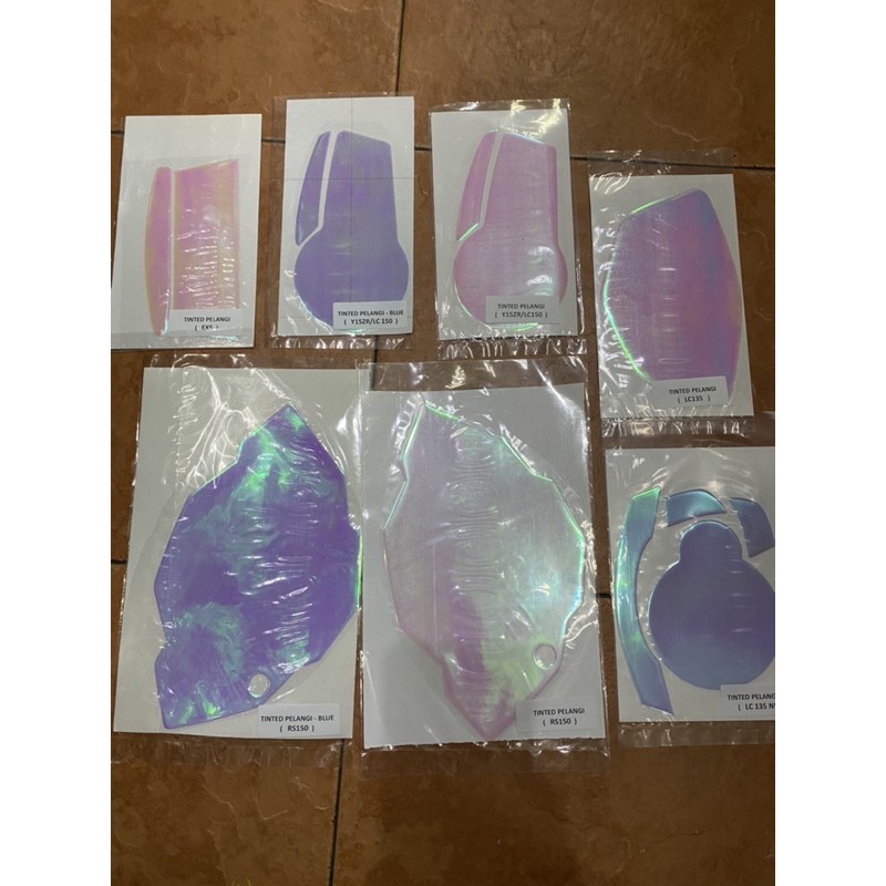 Tinted Meter Sticker Color Pelangi Benelli Wave Dash New Wave Dash ...
