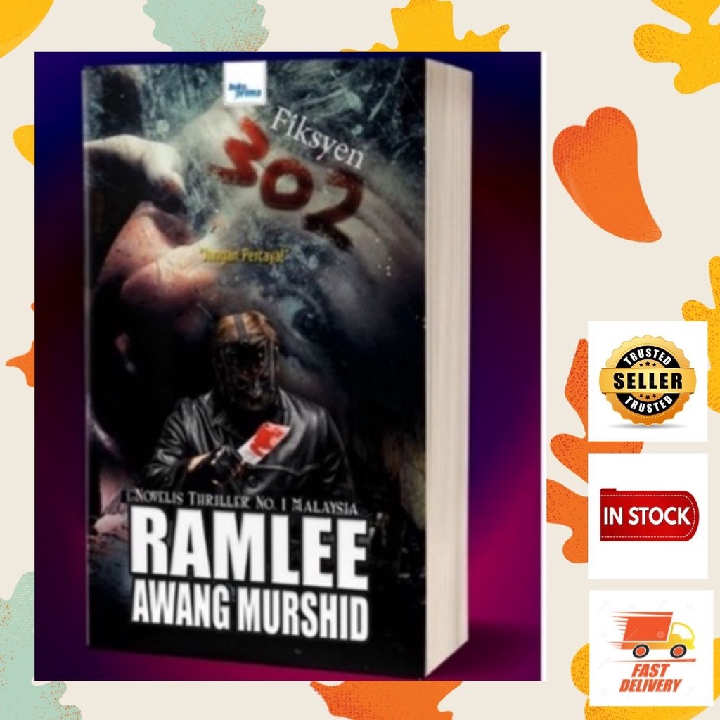 [QR BOOK STATION] Novel RAM: Fiksyen 302 Hasil Karya Novelis Thriller ...