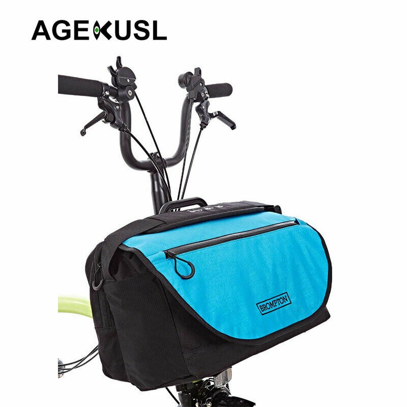 AGEKUSL Bike Basket Rack Bags Luggage Carrier Front Bag With Rain Cover