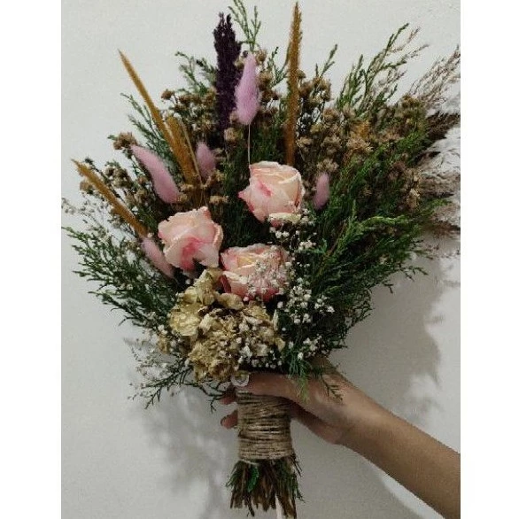 buket wedding - bridesmaid- hand buket wedding - Gambar 3