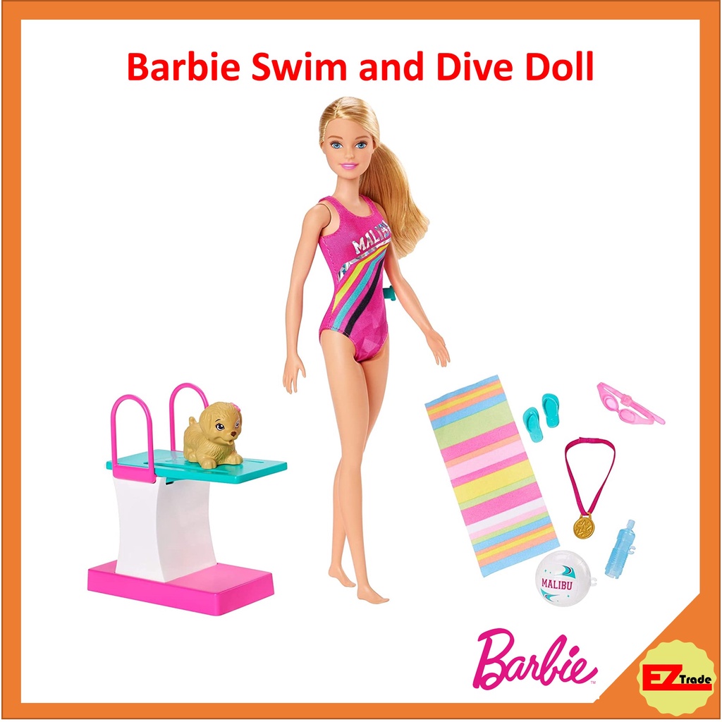 Barbie swim and dive sale