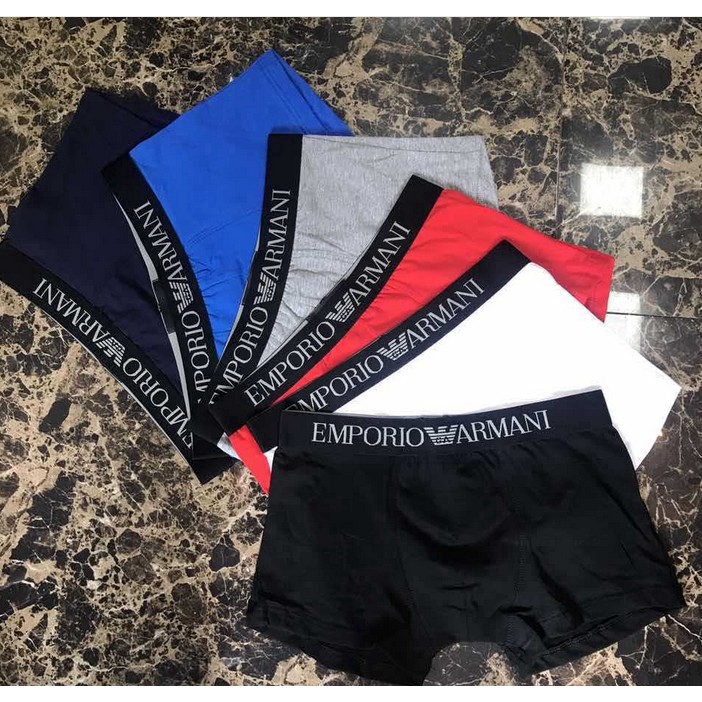 Men's Cotton Boxer Briefs Underwear | Shopee Singapore