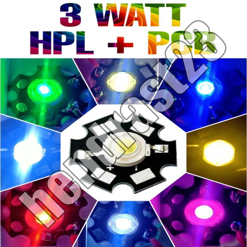 3W HPL LED HPL UV LED/ HPL LED/ HPL LED/ + PCB 3W HPL LED/ PCB + HPL/ 1 ...