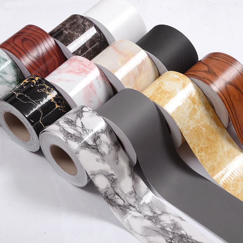 5M Self-Adhesive Waist Line Wall Sticker/ PVC Waterproof Wallpaper/ DIY ...