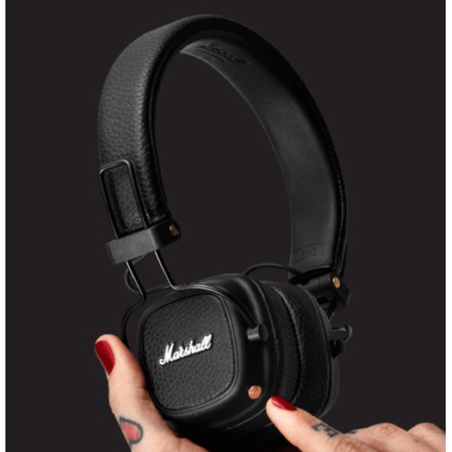 New Marshall Major 3 III Bluetooth Headphones Microphone Deep Bass