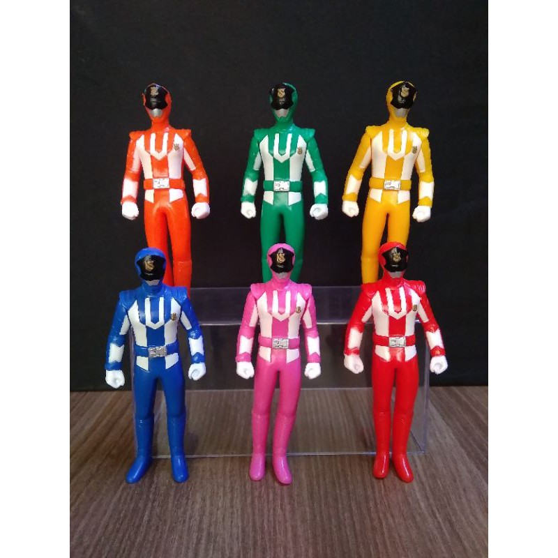 Power rangers figure set of 6 | Shopee Singapore