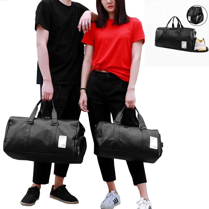 Gym Bag Sports Holdall Weekend Travel Duffel Bag with Shoes