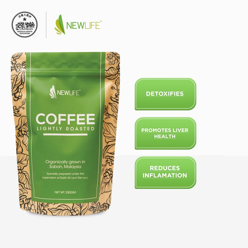 NewLife Organic Coffee for Enema (7 Sachets 250gm) Lightly roasted