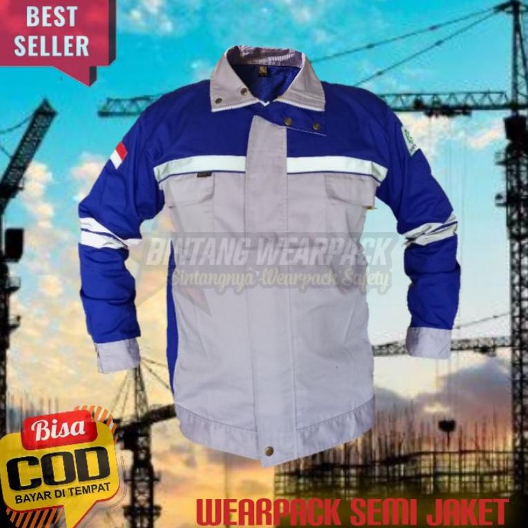 Wearpack SEMI Jacket / SAFETY Shirt K3 / Uniform TAMBANG / WEARPACK Top ...