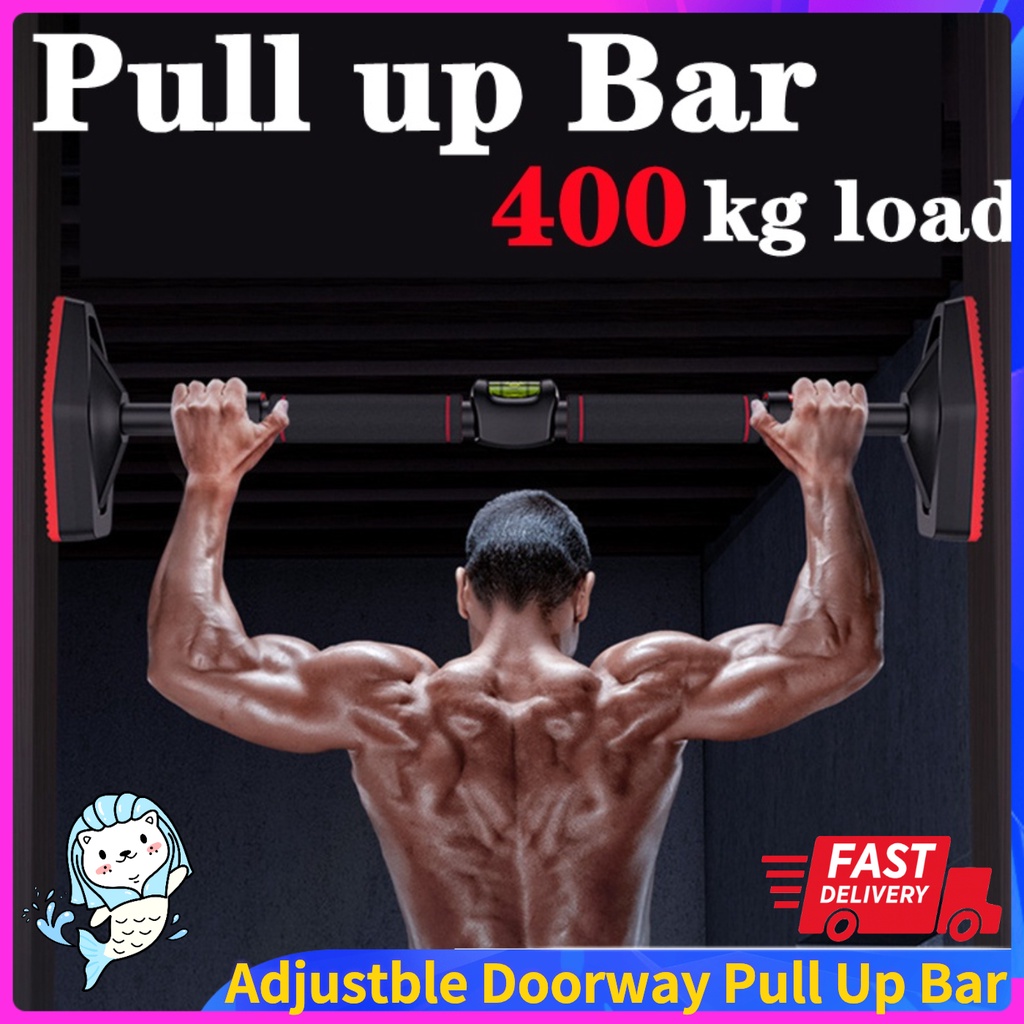 LOCAL SELLER 🇸🇬 Doorway Pull Up Bar, Door Horizontal Bar Adjustable ...
