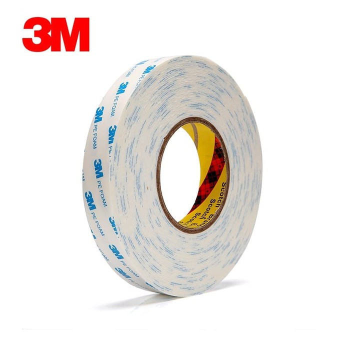 Double TAPE 3M PE FOAM TAPE FOAM Adhesive Car Motorcycle 2mm X 4m 1600