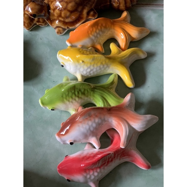 Picture of KOI Mini Weaving Fish 8cm Long (Aquarium Miniatures, Aquarium ...