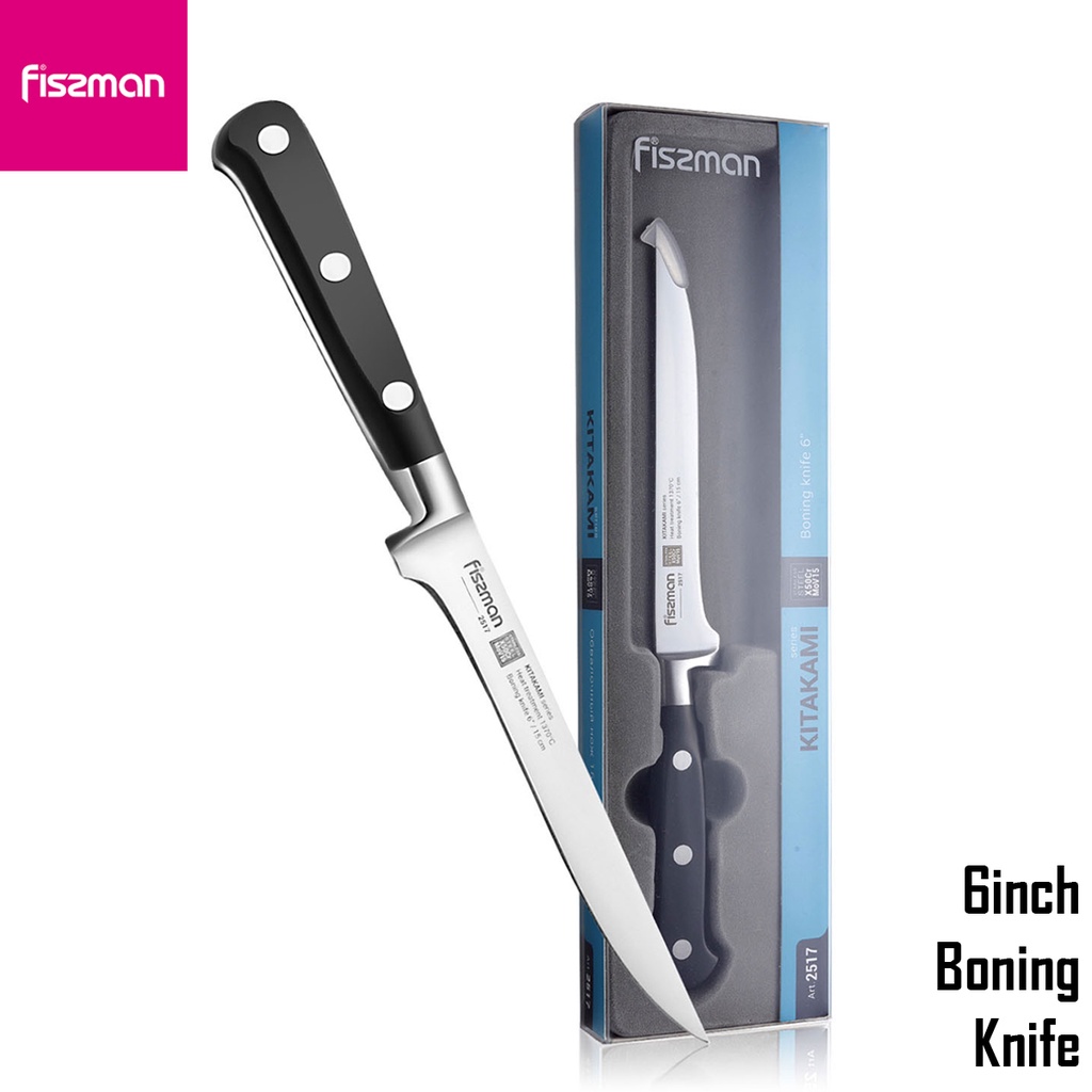 Fissman 6" Boning Knife, German Stainless Steel, KITAKAMI Series ...