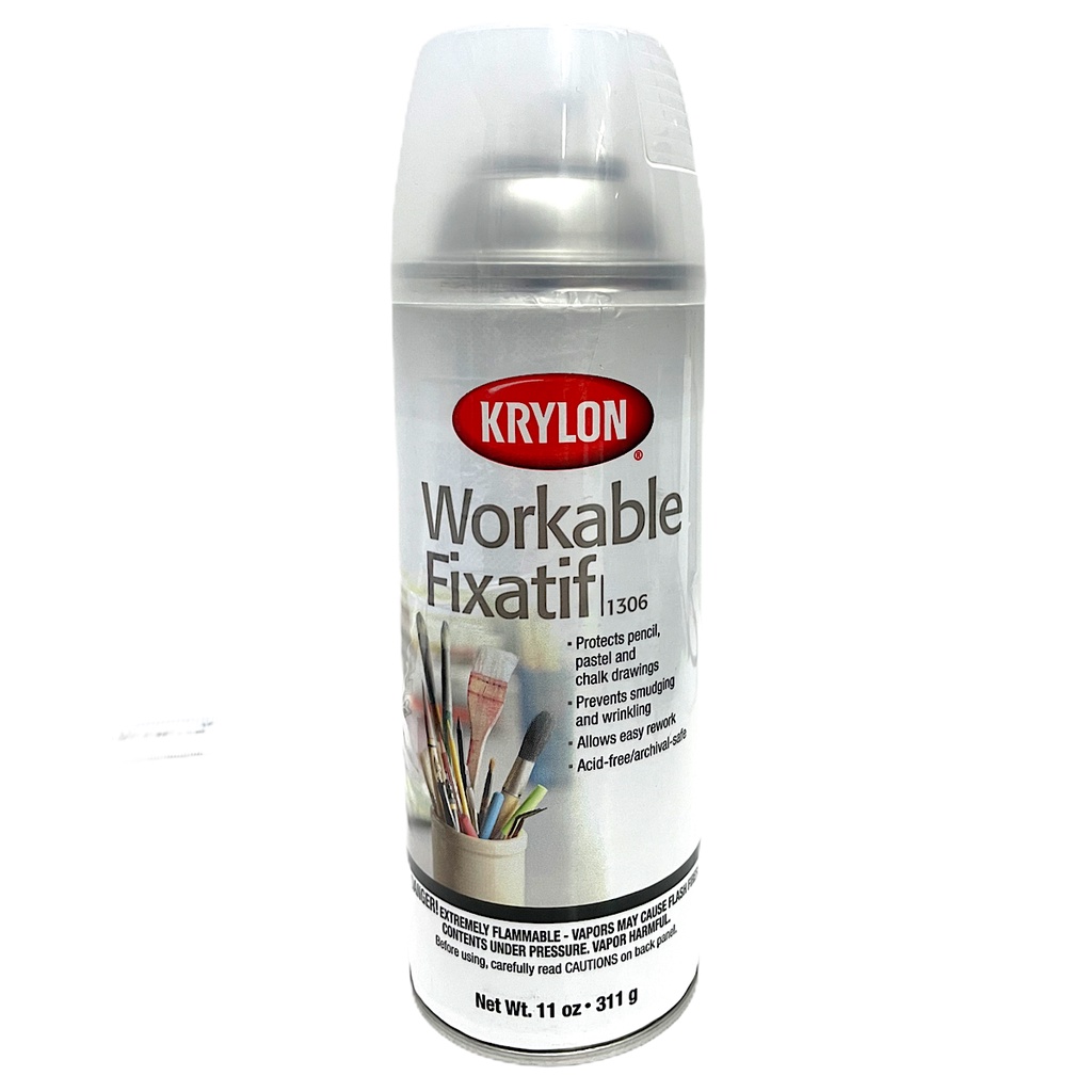 Krylon 1306 Workable Fixative 11oz(311g) 724504013068 (2865350013067