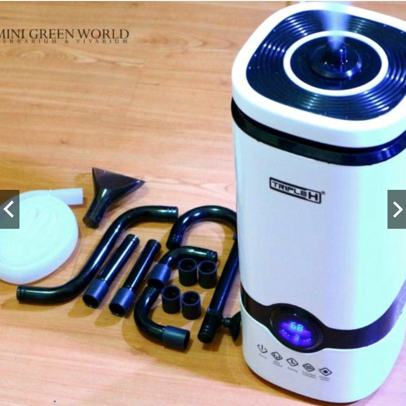 Triple H humidifier fogger misting paludarium ,vivarium ,frog keeping, plant Shopee