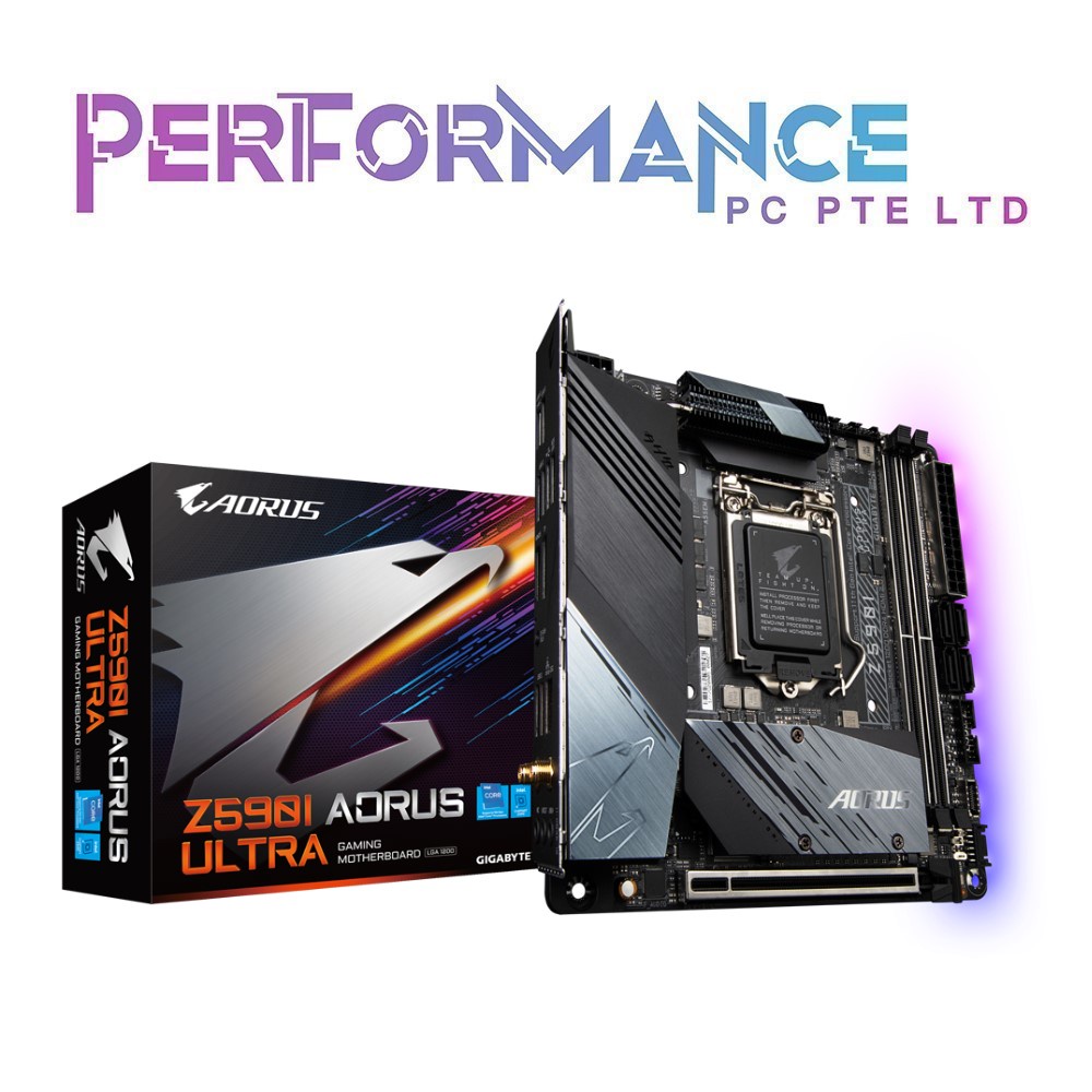 GIGABYTE Z590I AORUS ULTRA (3 YEARS WARRANTY BY CDL TRADING PTE LTD