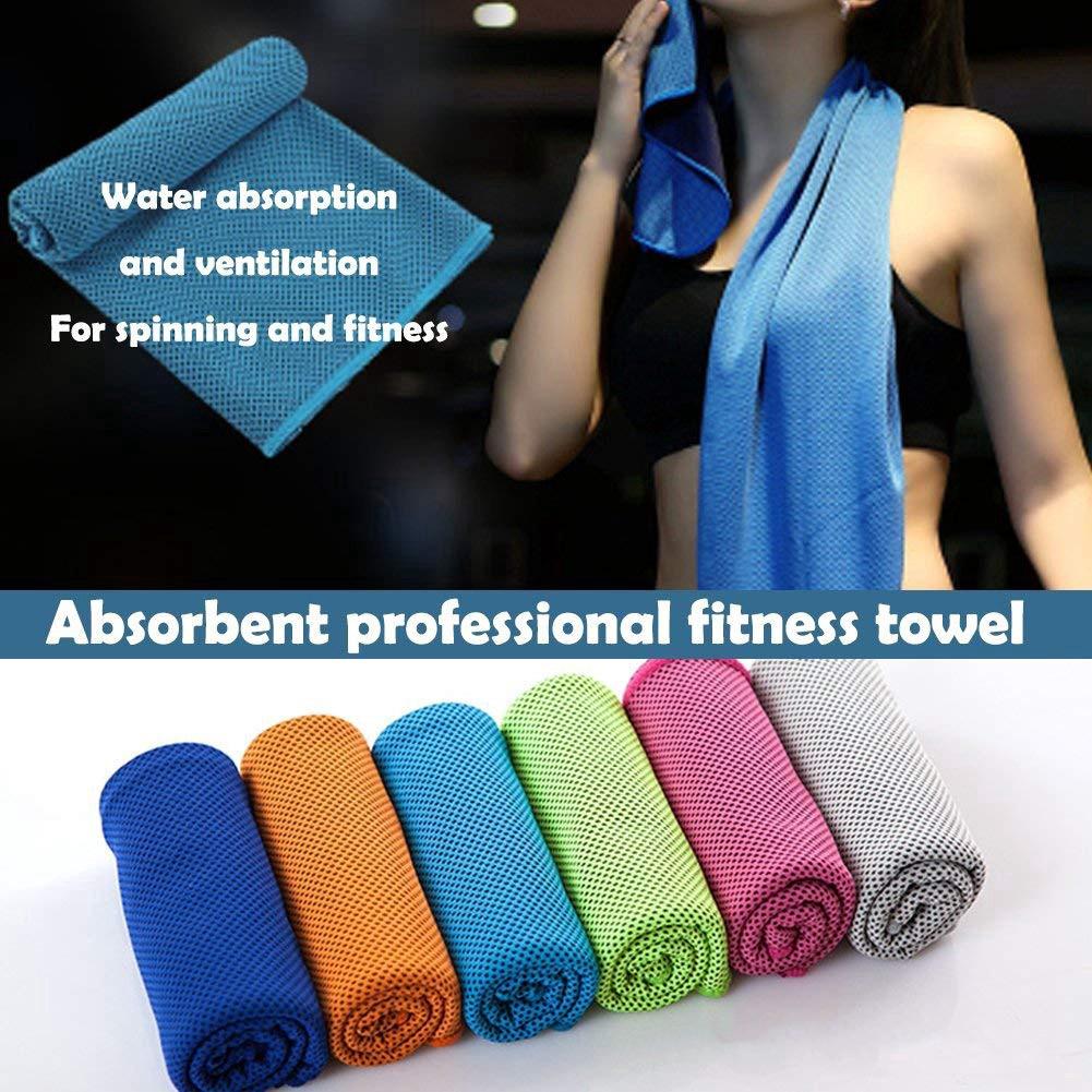 Quick Absorbent Towel Instant Cooling Ice Towel Microfiber Sweat Towel Sportsfitnessgymyoga