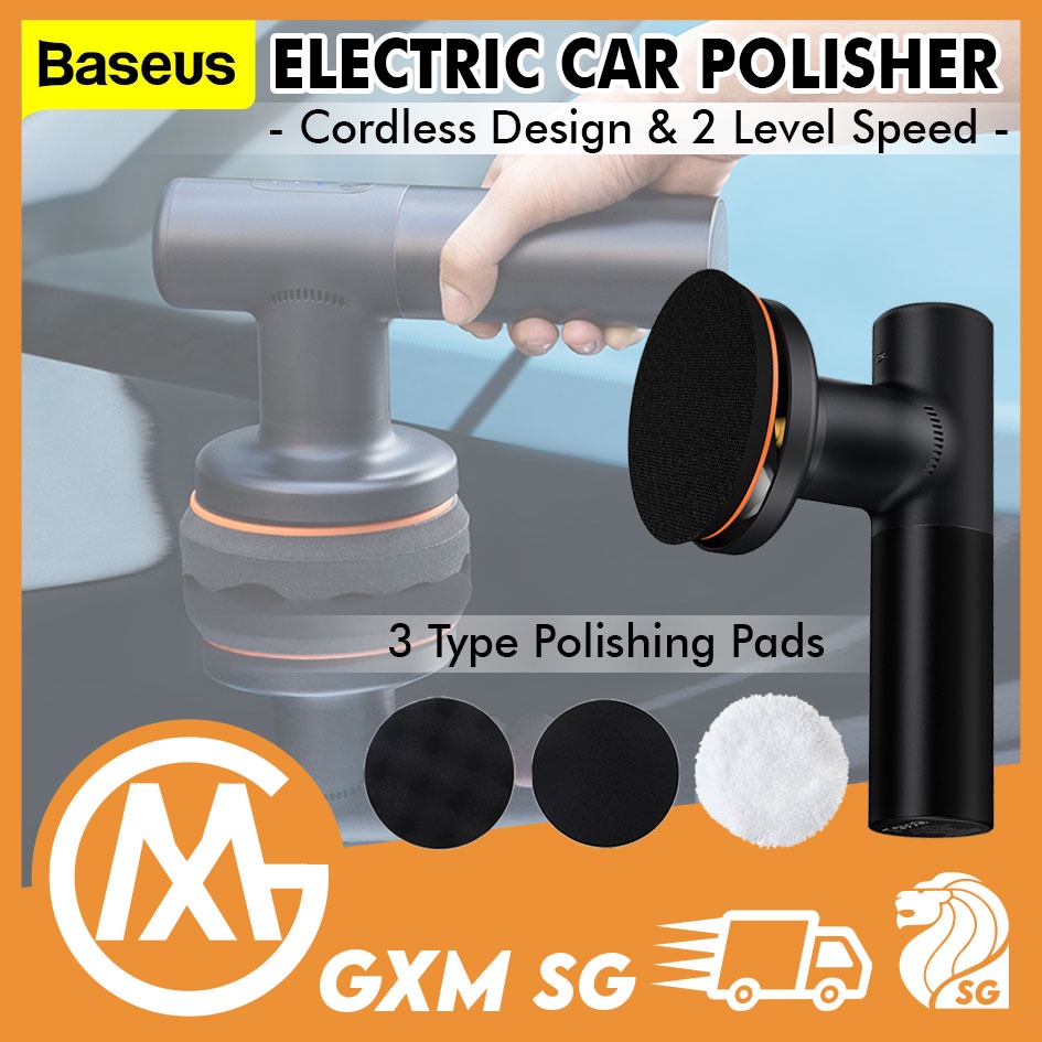 Baseus Car Polishing Machine cordless Electric Polisher 3800rpm Variable Speed Buffing Waxing Machine Waxing