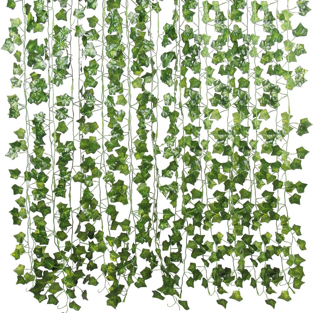 ️SG Seller ️ Fake Leaves, Artificial Ivy, Silk Leaf Garland, Ivy Vine ...