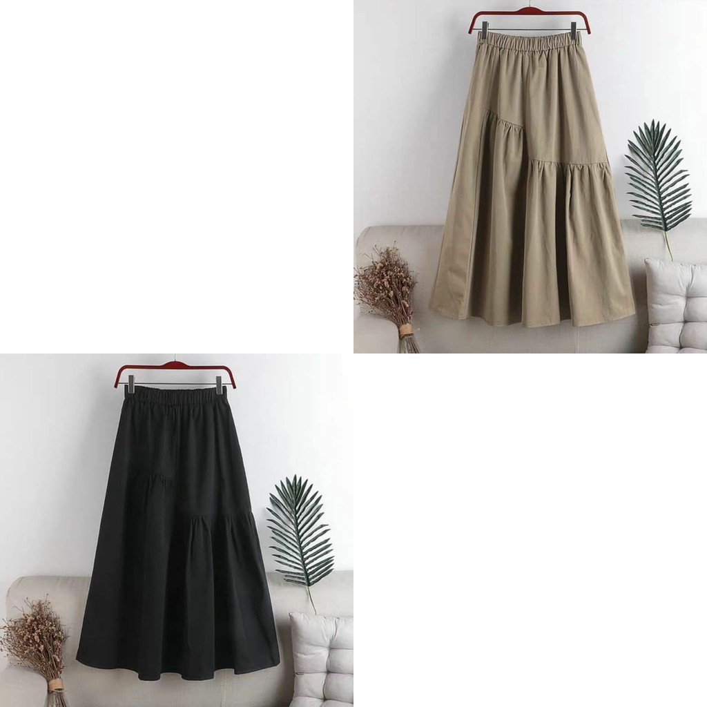 Long clearance skirt material