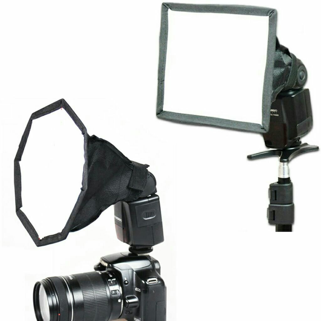 Universal Collapsible Fordable Softbox Camera Flash Diffuser Octagonal ...