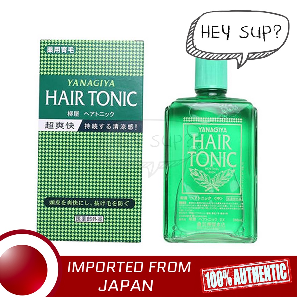 YANAGIYA Hair Medicated Hair Growth Tonic 240ml Shopee Singapore