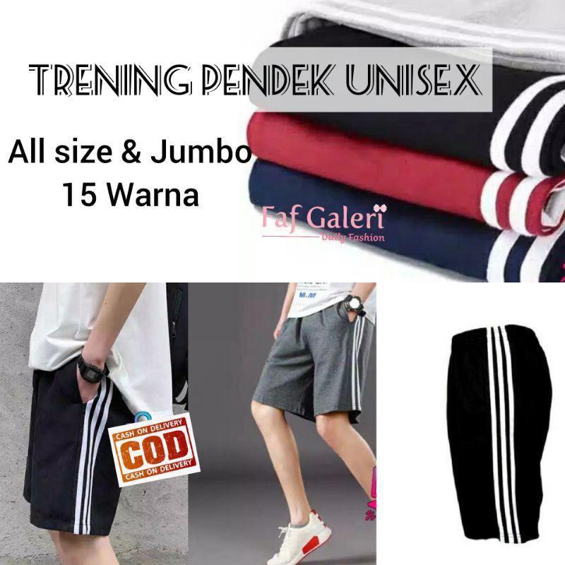 All Size & Jumbo Short Trending Pants Men's Women's Short Training