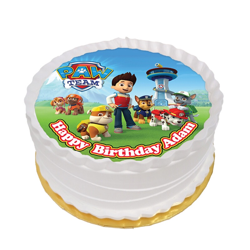 [JOEY CAKES] Patrol Party RND28 | Children Birthday Cake | Home and ...