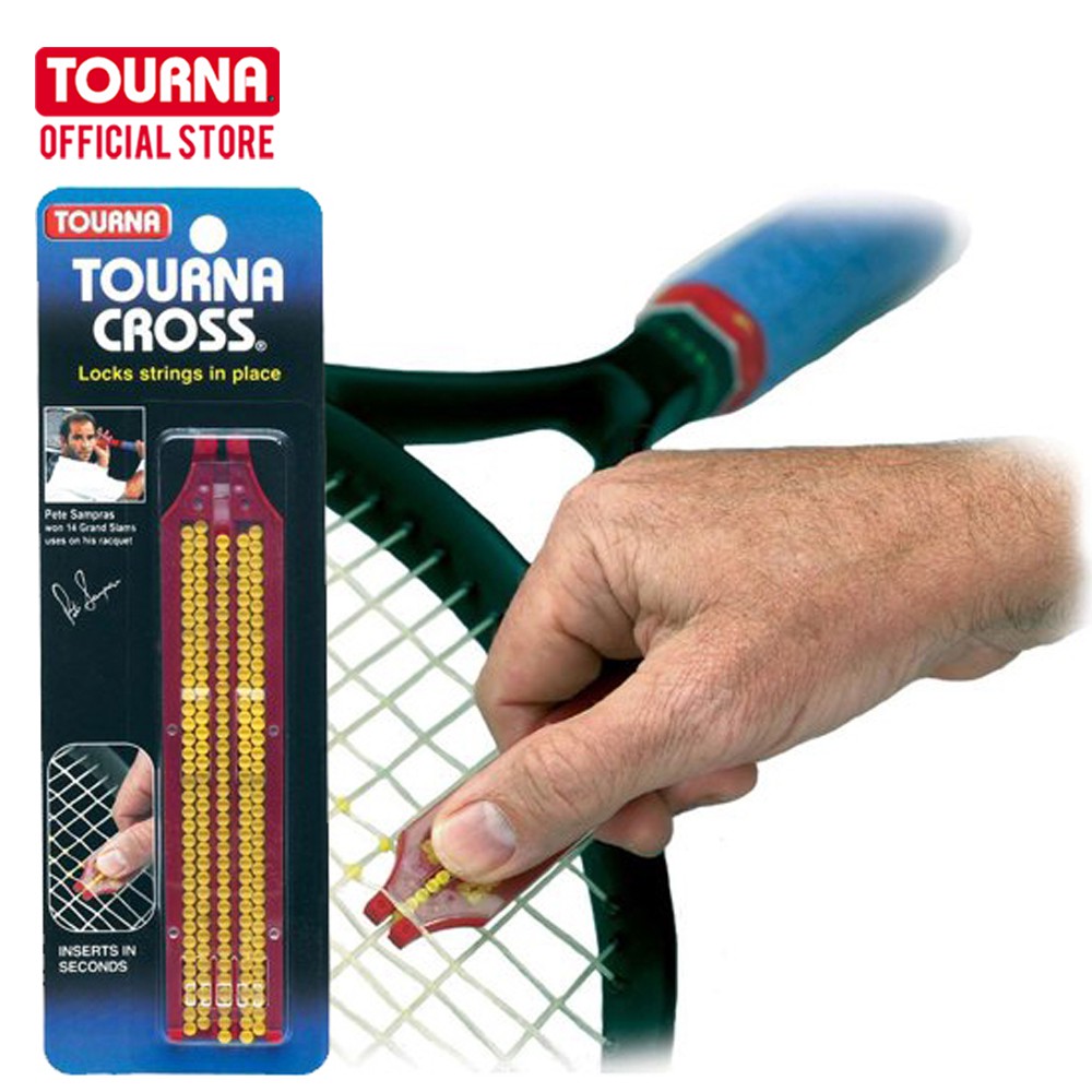 Tourna Cross String Saver Tennis String Lock | Shopee Singapore