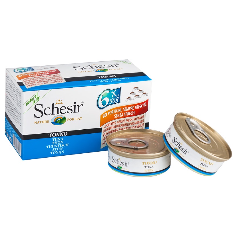 Schesir Cat Canned Food (6x50g) Multipack | Shopee Singapore