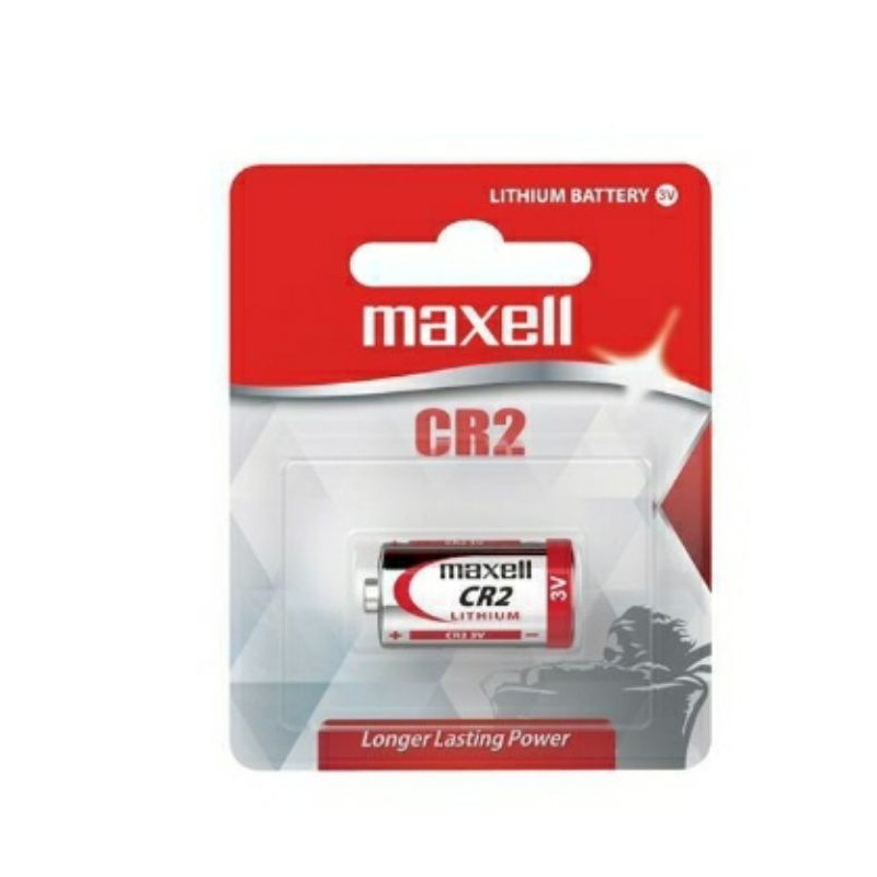 Maxell CR2 CR 2 CR123 CR 123 Lithum Batteries Photo Lithium 3V Battery