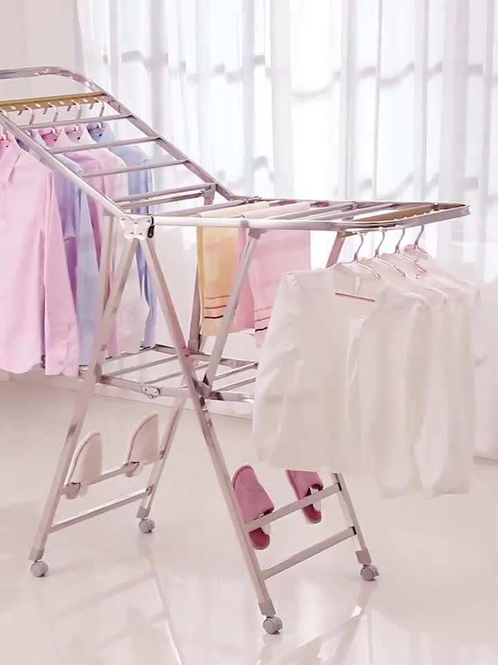 【Ready Stock and Ship in 0-1 Day】Stainless Steel/Clothes Drying Rack ...