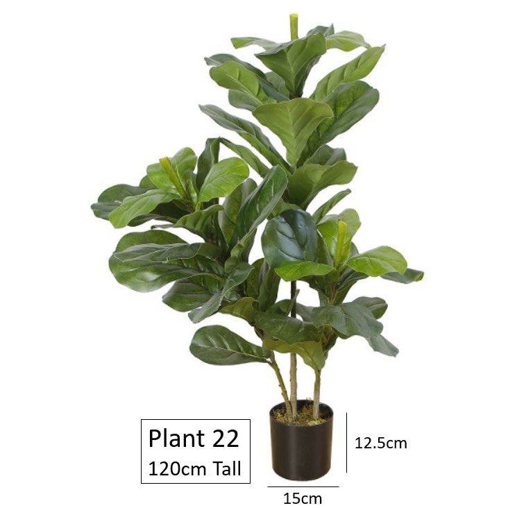 Artificial Plant Large Artificial Plant Fake Tree Flower For Home ...