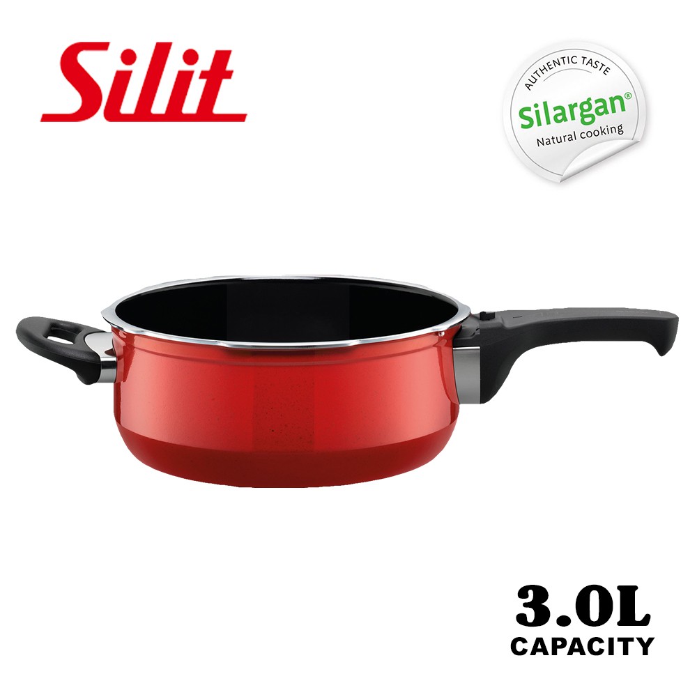 FREE GIFT SILIT Sicomatic Classic Pressure Cooker Duo set 4.5 3.0L in Red