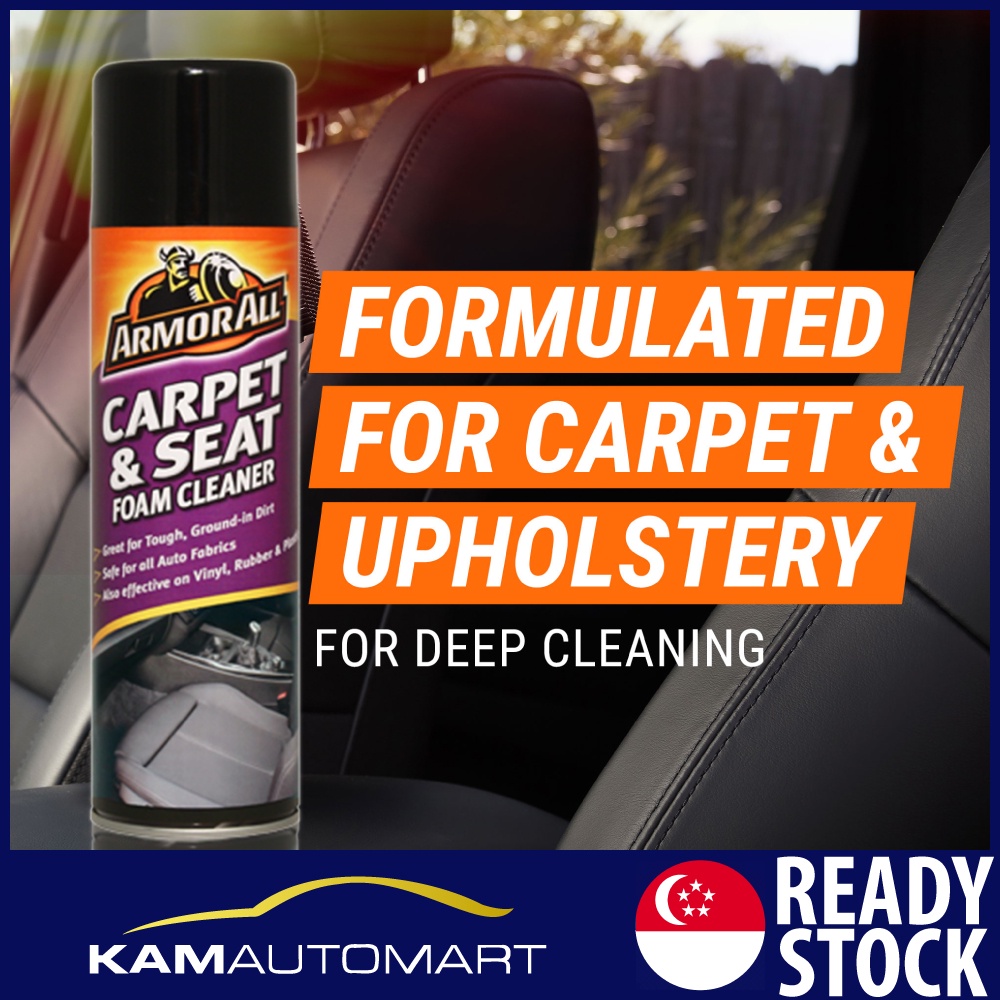 Armor All Carpet & Seat Foam Cleaner (500ml) Shopee Singapore