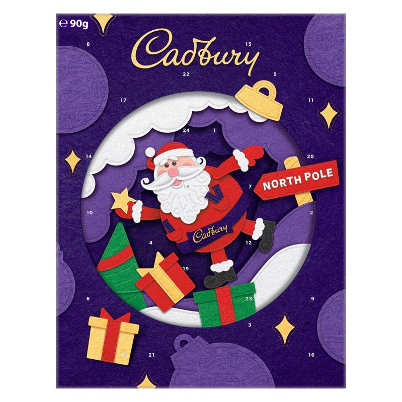 CADBURY DAIRY MILK ADVENT CALENDAR 90G | Shopee Singapore