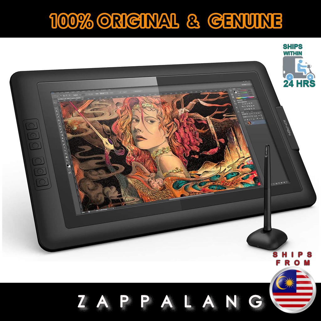 XP-PEN Artist 15.6 Inch IPS Drawing Monitor Pen Display Graphics ...