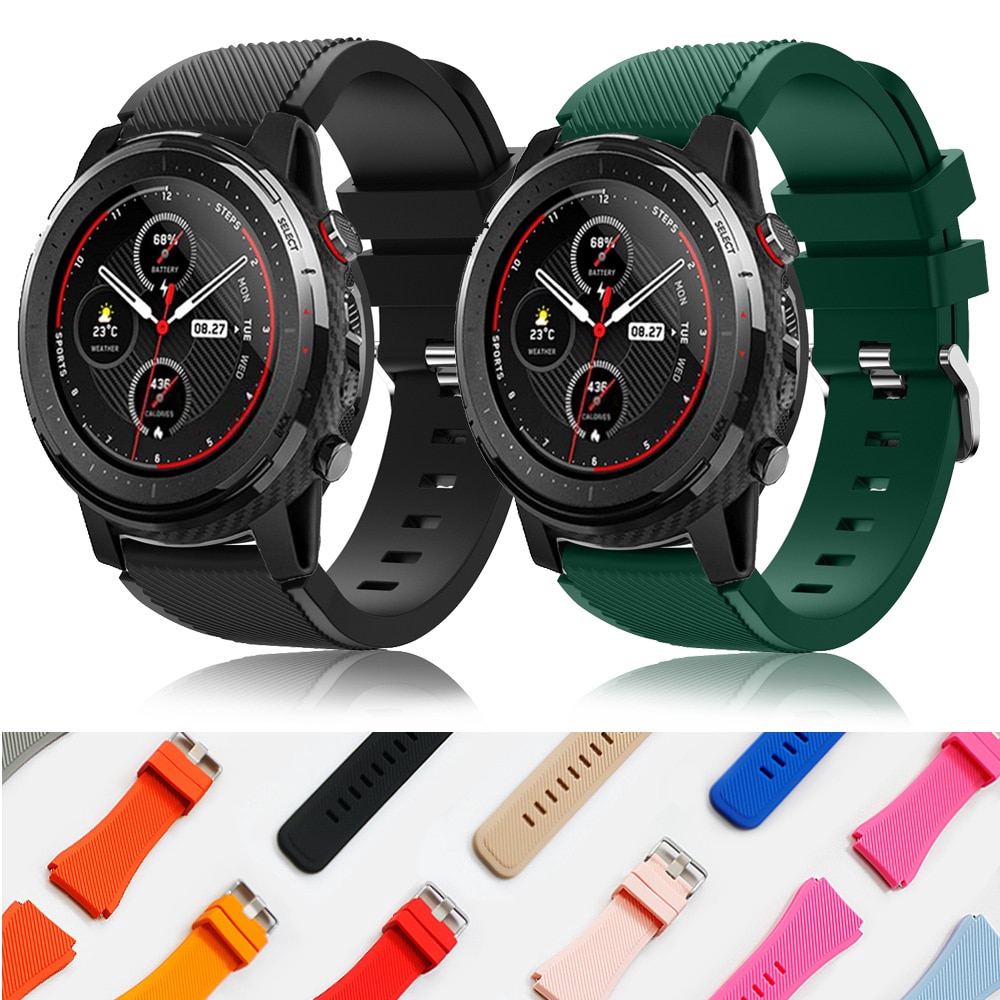 Amazfit stratos band online size